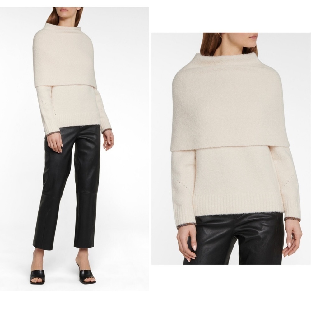 New! Proenza Schouler Alpaca & Wool blend sweater 🤍  Medium NWOT